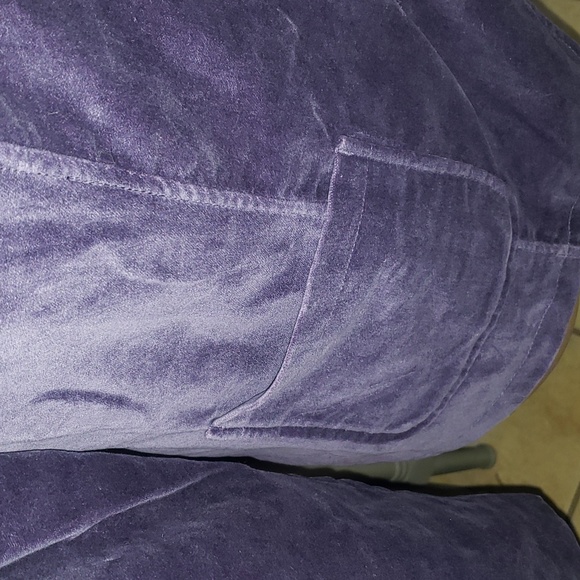 Velvet Purple Blazer - Picture 2 of 6